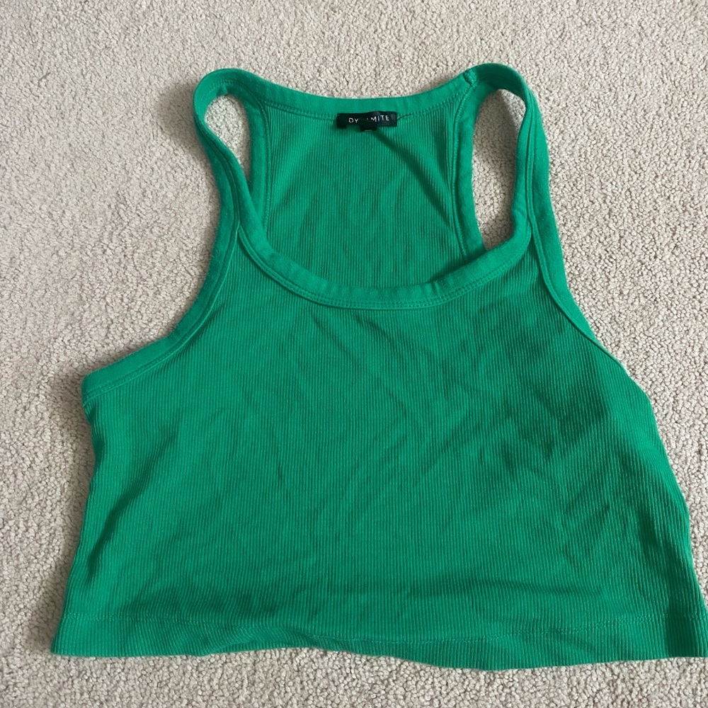 green dynamite tank top